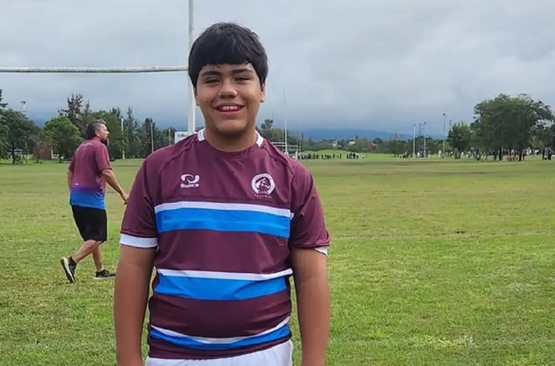 El club y el colegio de Benjamín lo despidieron con profundo dolor